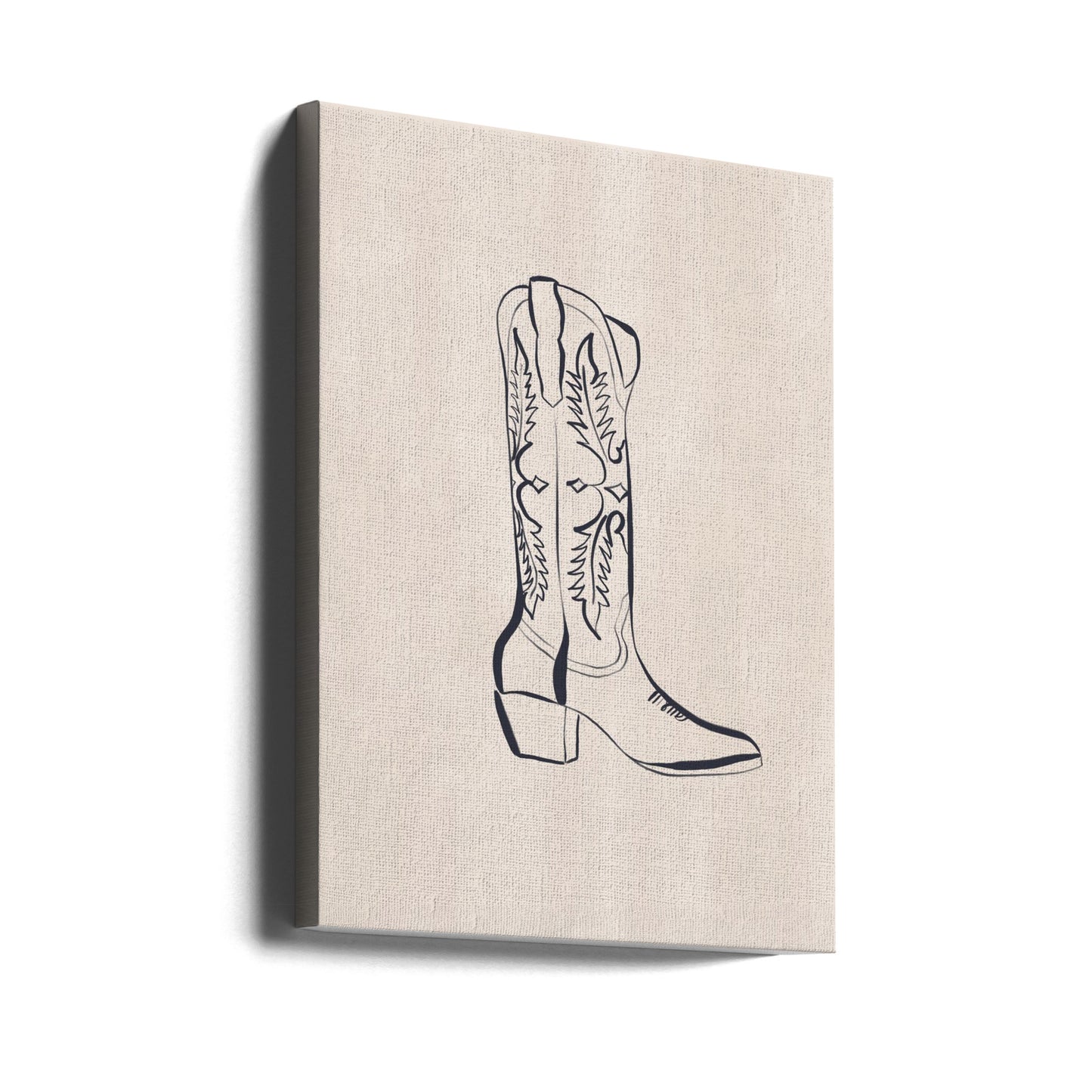 Buty kowbojskie autorstwa Ivy Green Illustrations | Wydruki na łótnie