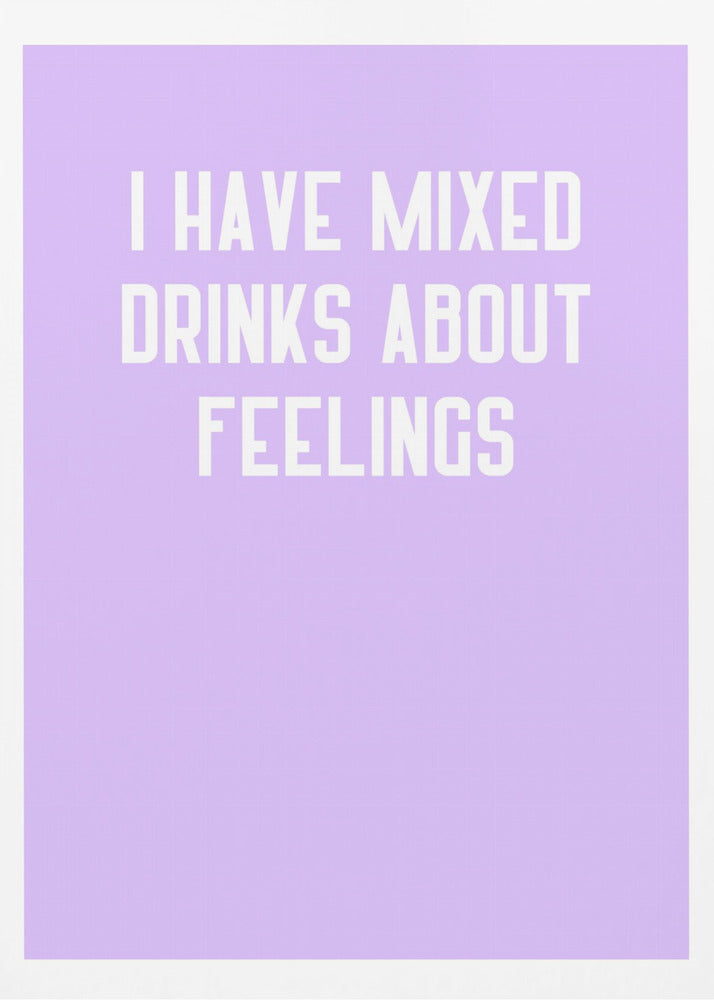 Blandade känslor | Affisch