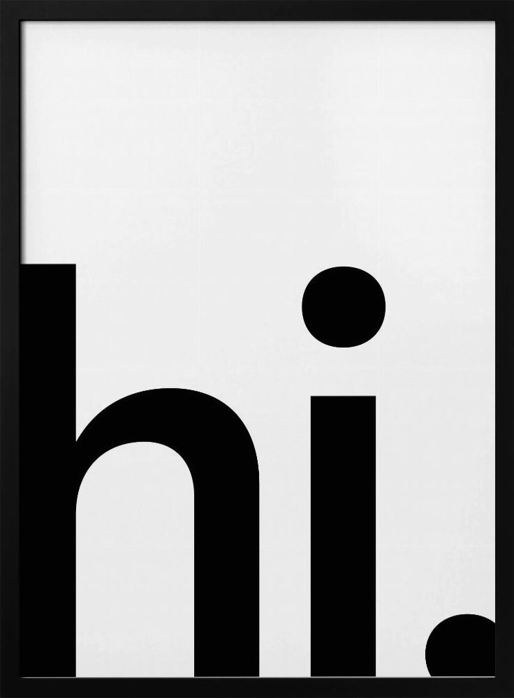 Bold Minimalism | Poster
