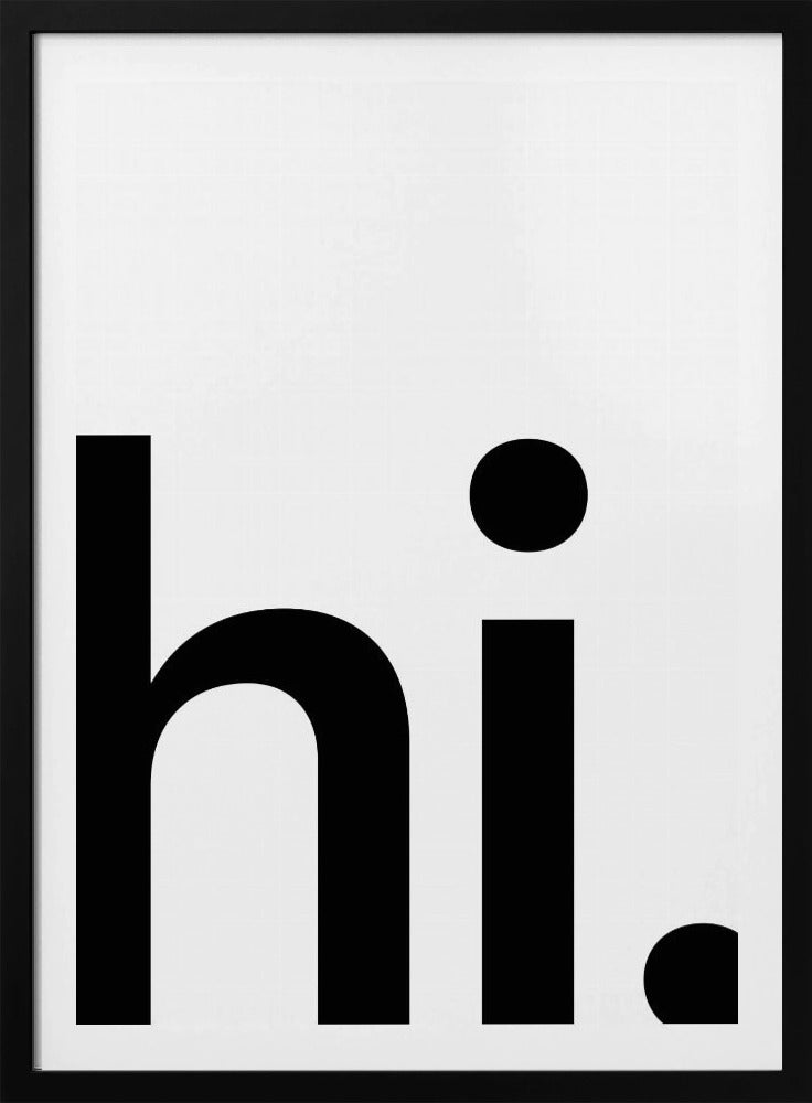 Bold Minimalism | Poster