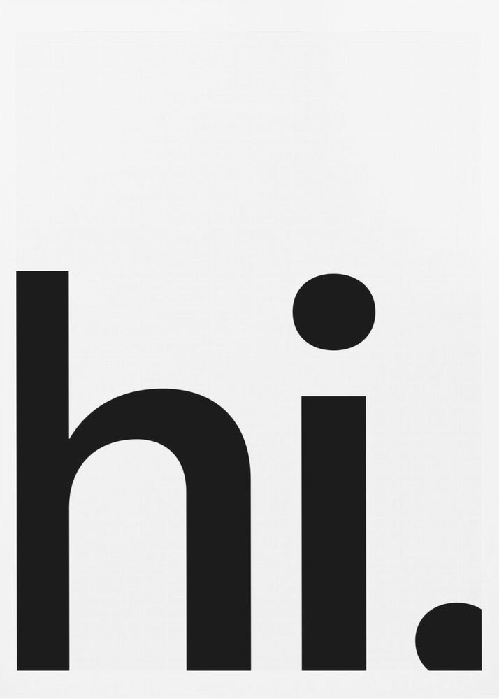 Bold Minimalism | Poster