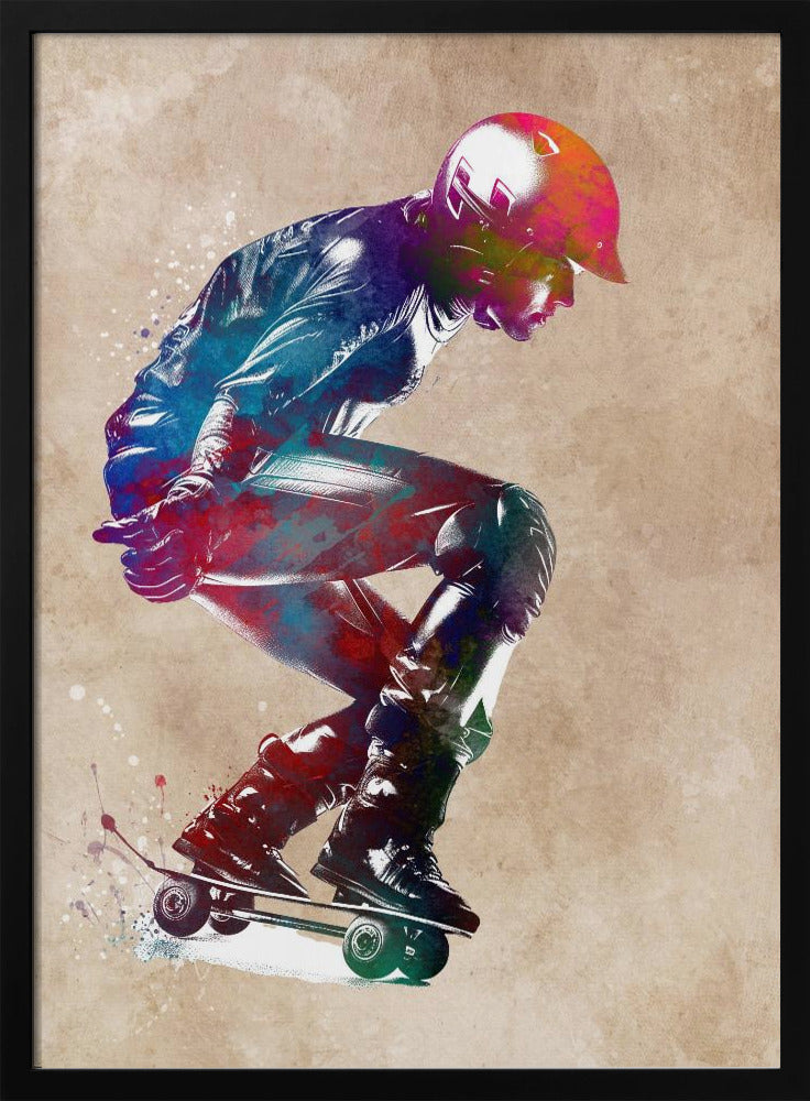 Skateboard #skate #skateboard #sport | Poster