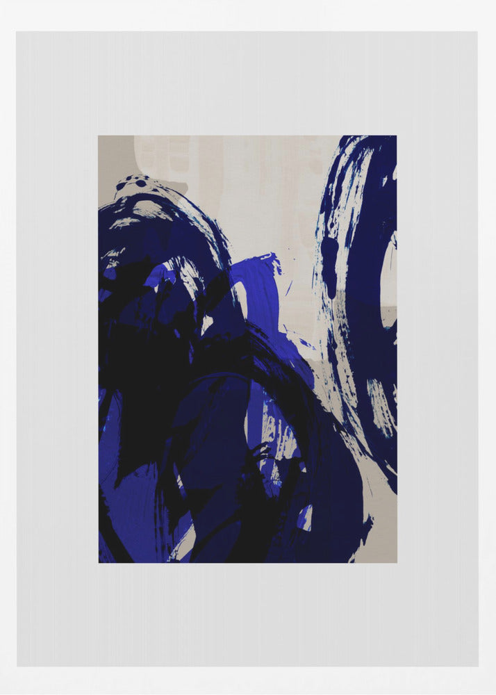 Abstrakta penseldrag 20 | Poster