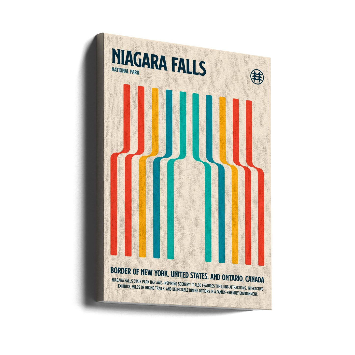 Reizen naar het Niagara Falls National Park Posters - Kunstdrukken | Canvasprints