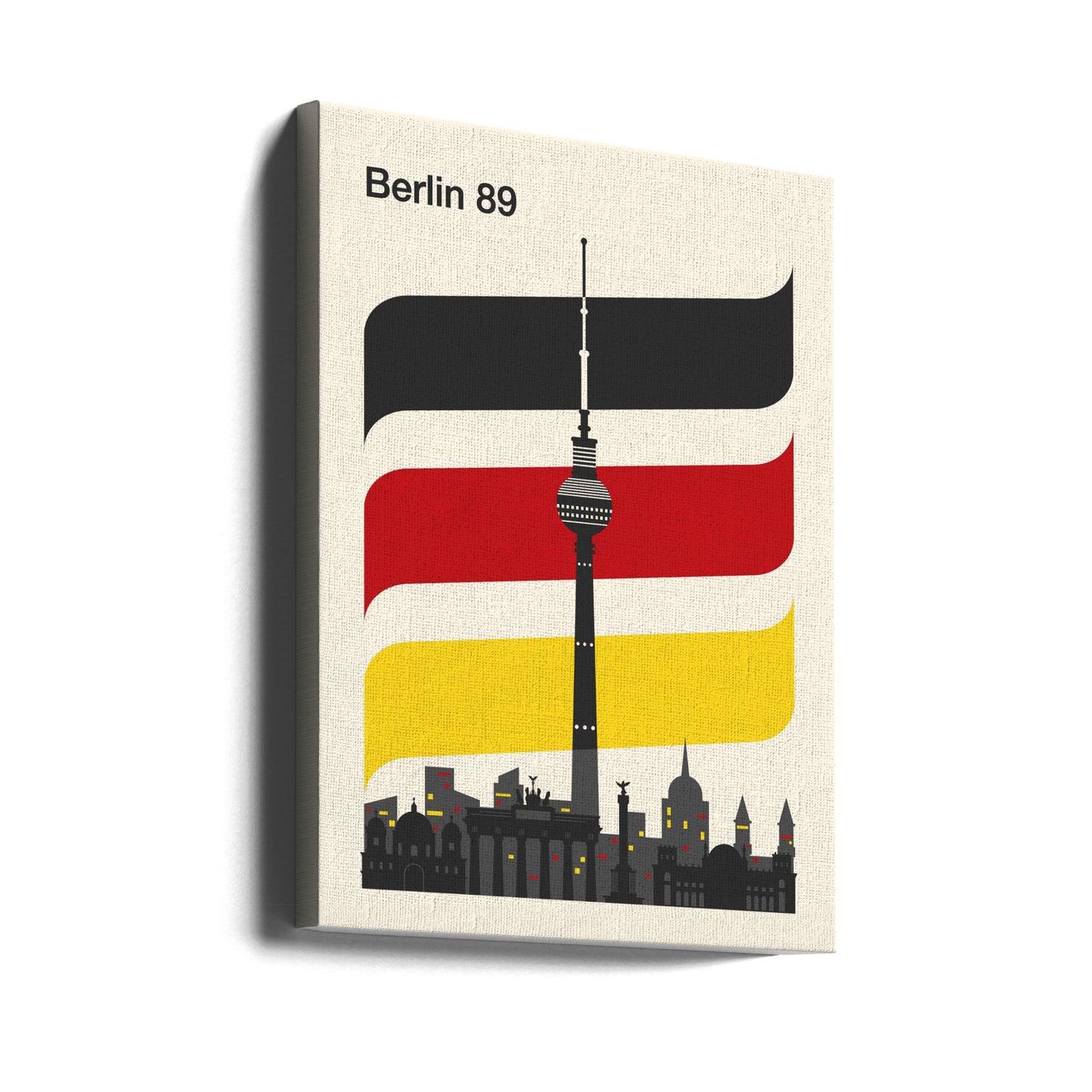 Berlin Retro Resetavla | Canvas
