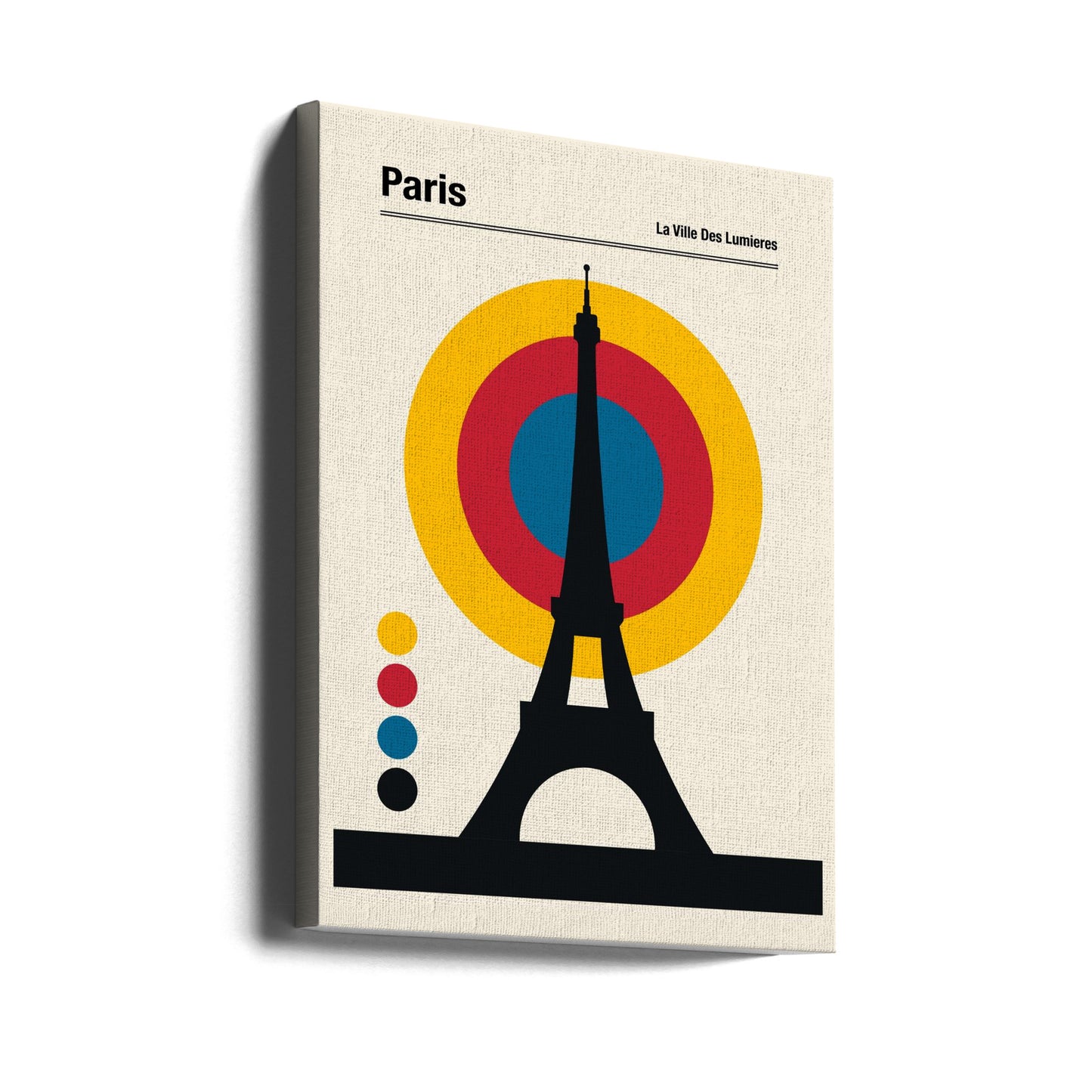 Retro resetavla i Paris | Canvastavla