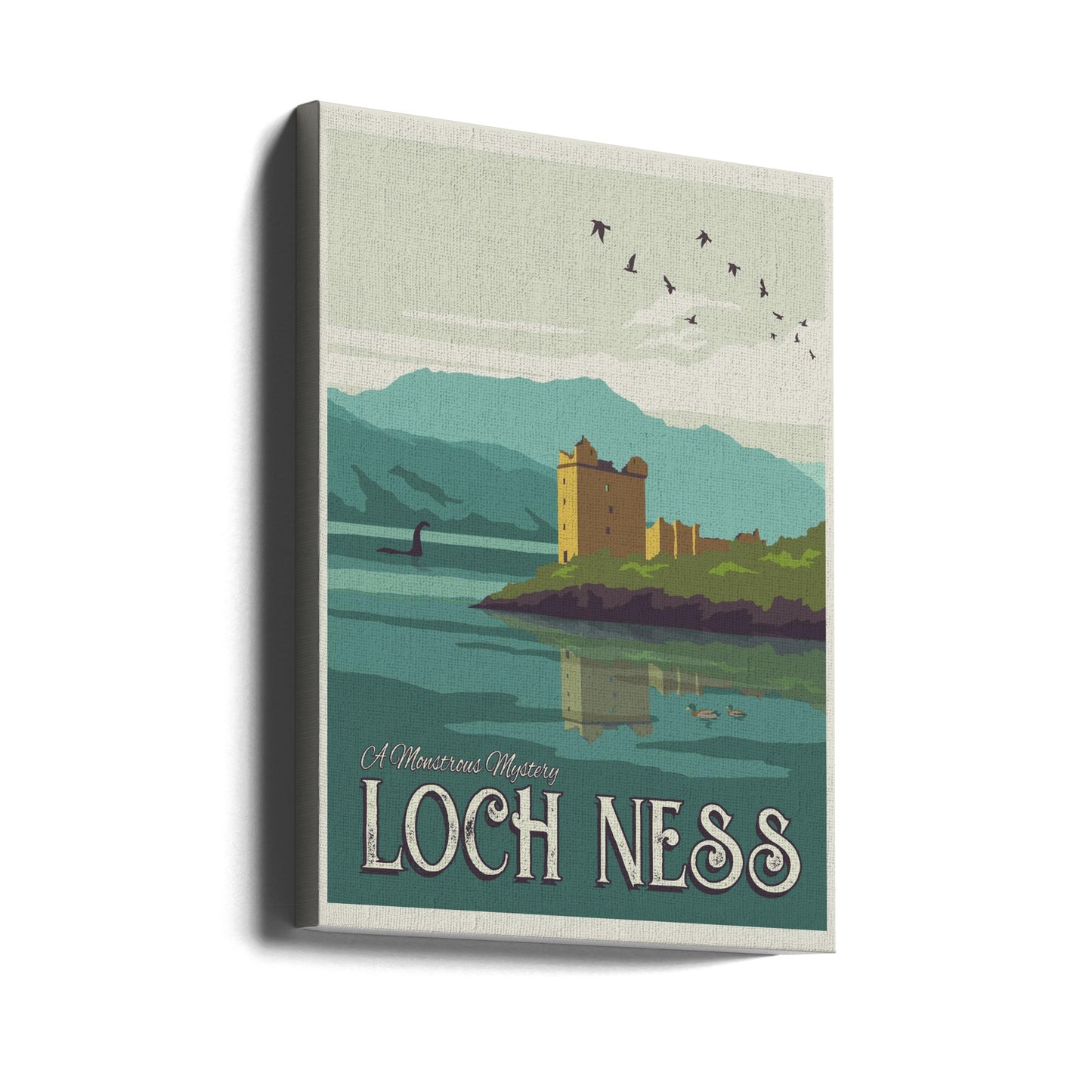 Loch Ness Reisedruck | Leinwand-Bilder