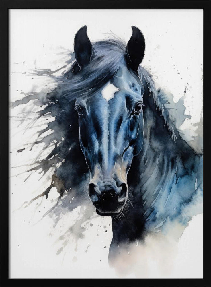 Watercolor Horse (2) | Poster