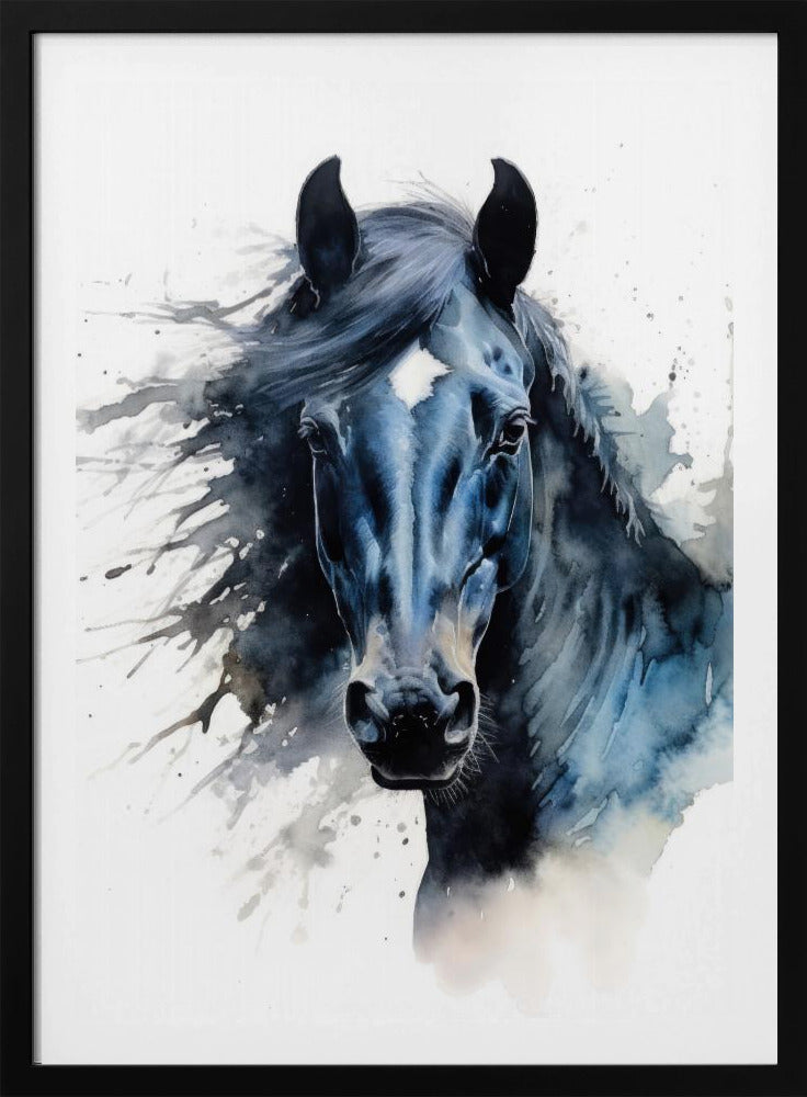 Watercolor Horse (2) | Poster