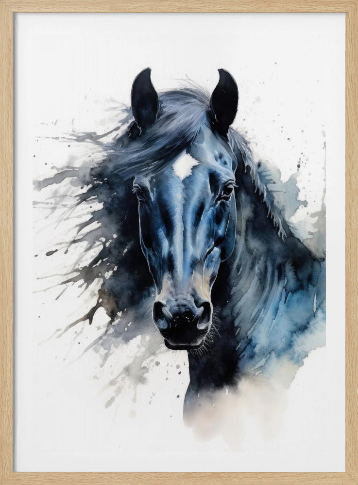Watercolor Horse (2) | Poster