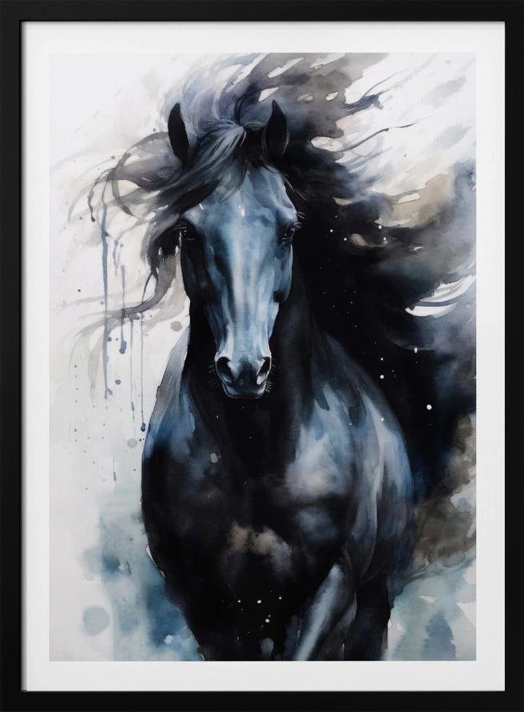 Watercolor Horse (4) | Poster