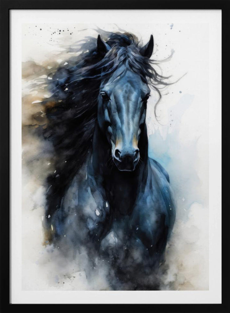 Watercolor Horse (3) | Poster