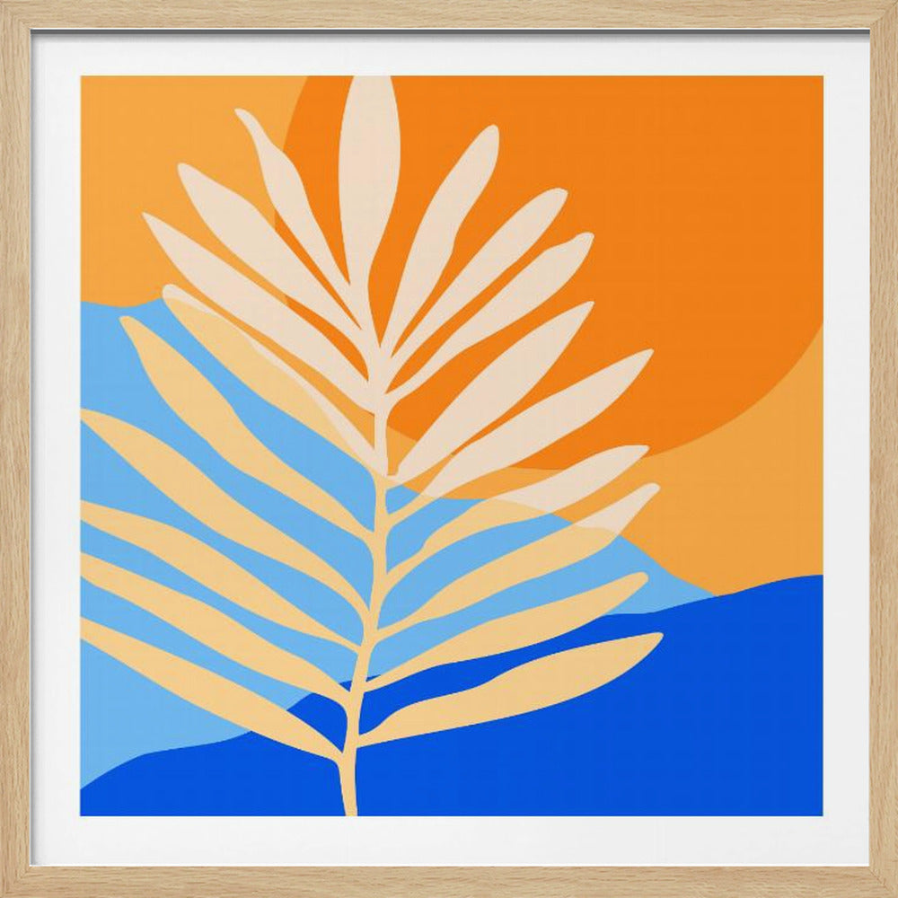 Tropisk strandsolnedgång.png | Poster
