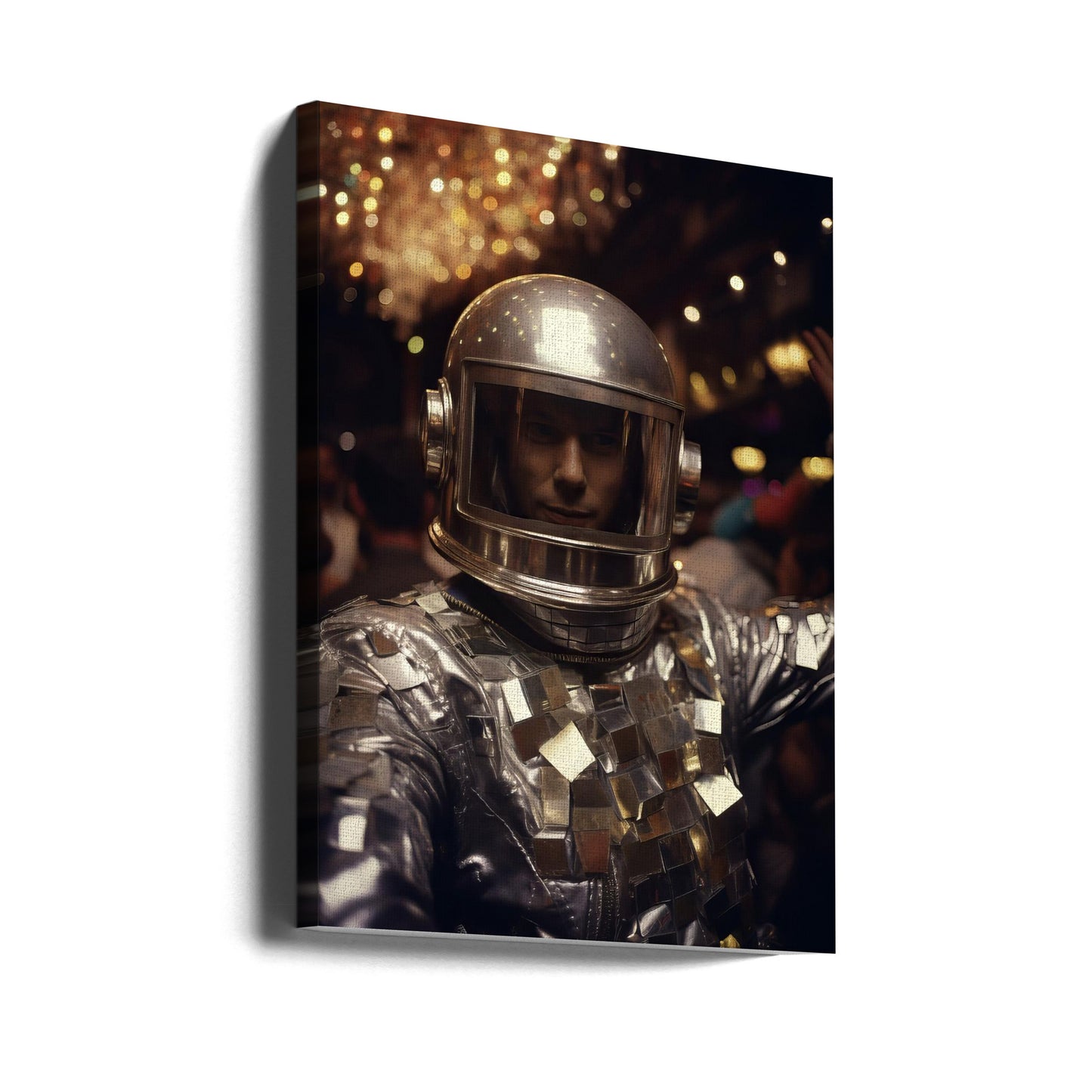 Disco Astronaut 1 | Canvas