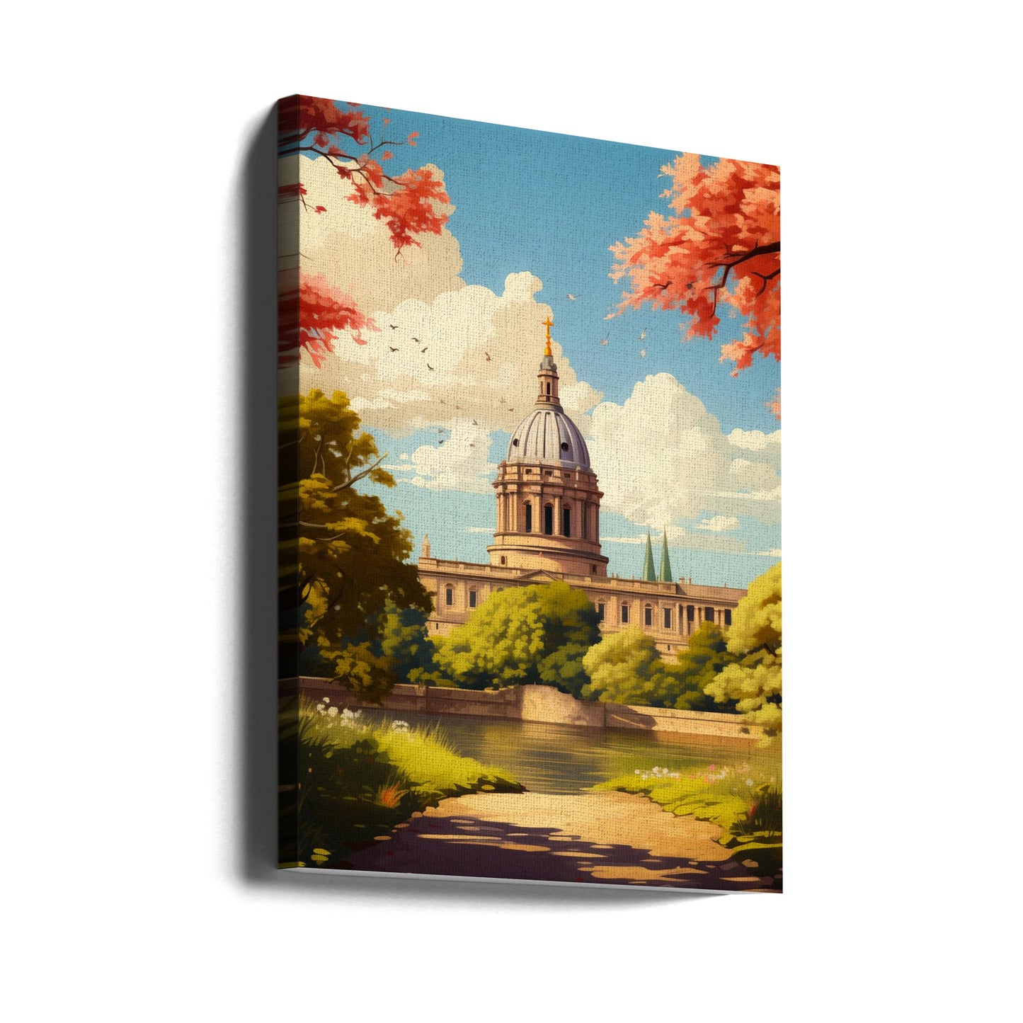 Oxford Resekonst | Canvastavla