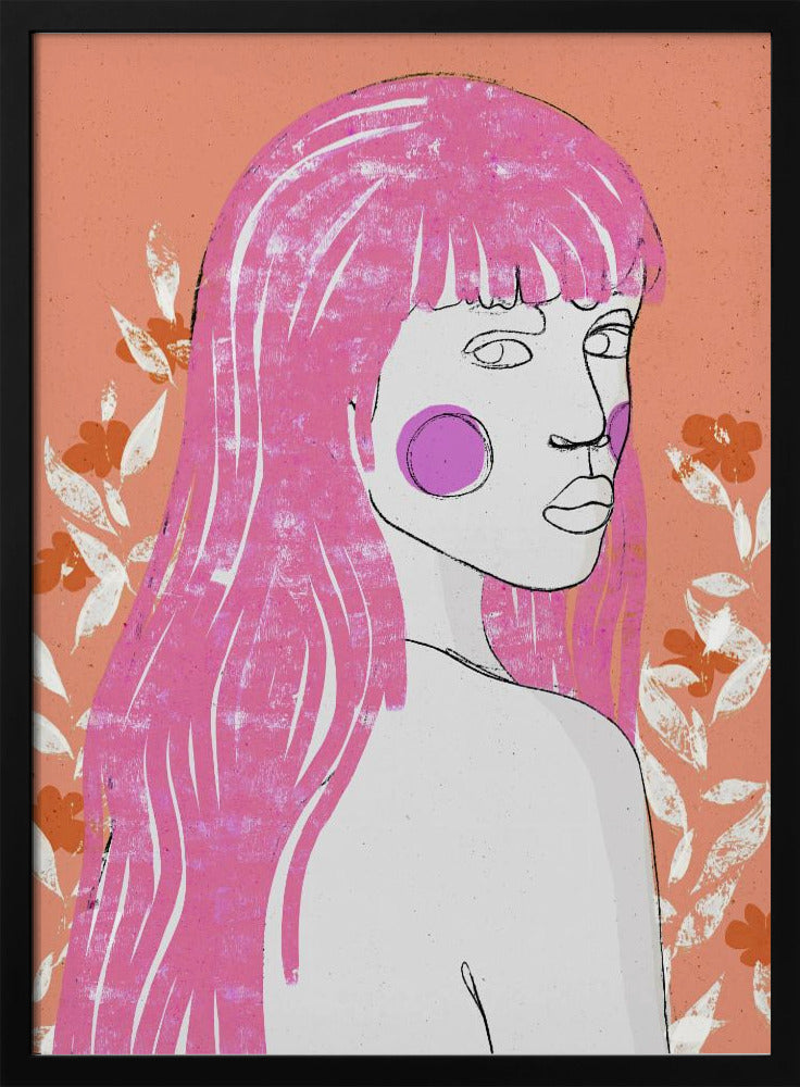 Blommig blick | Poster