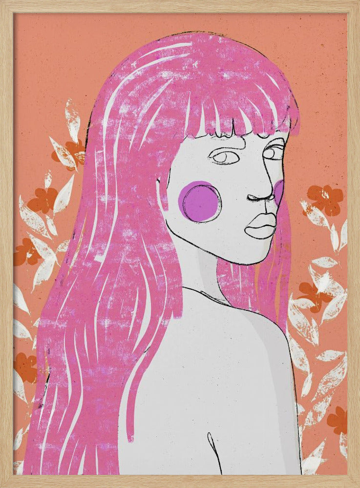 Blommig blick | Poster