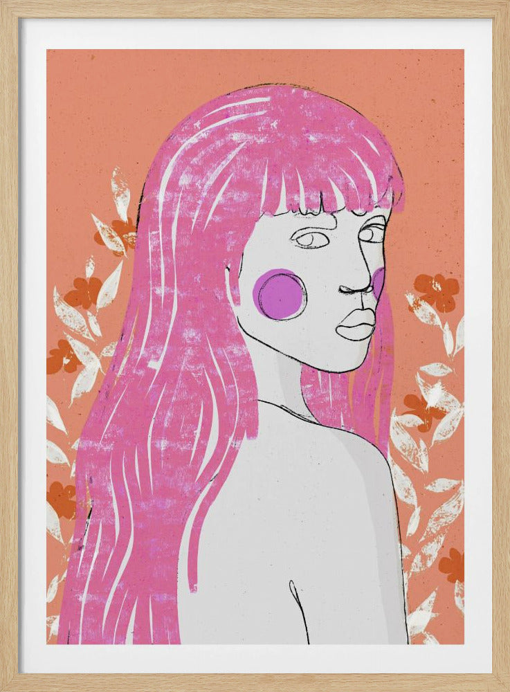 Blommig blick | Poster