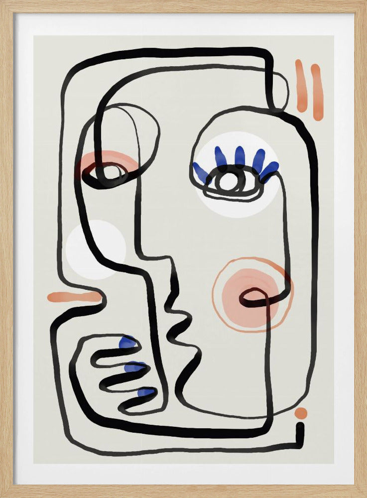 Kvinna med nagellack | Poster