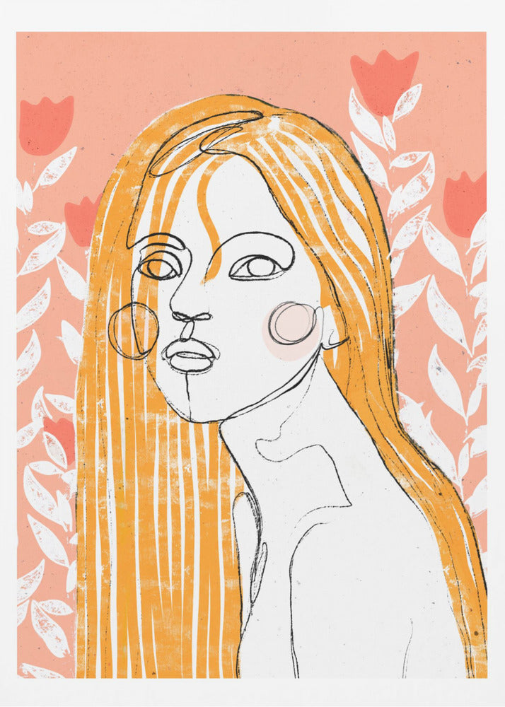 Tulpanflickan (Persika) | Poster