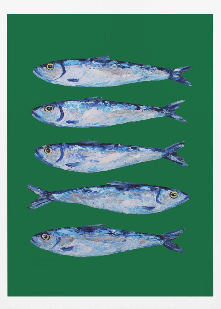 Sardiner Skogsgrön | Poster