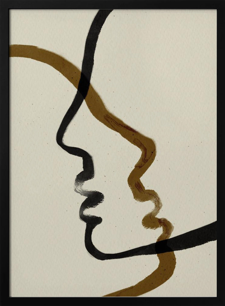 Verflochtene Profile | Poster