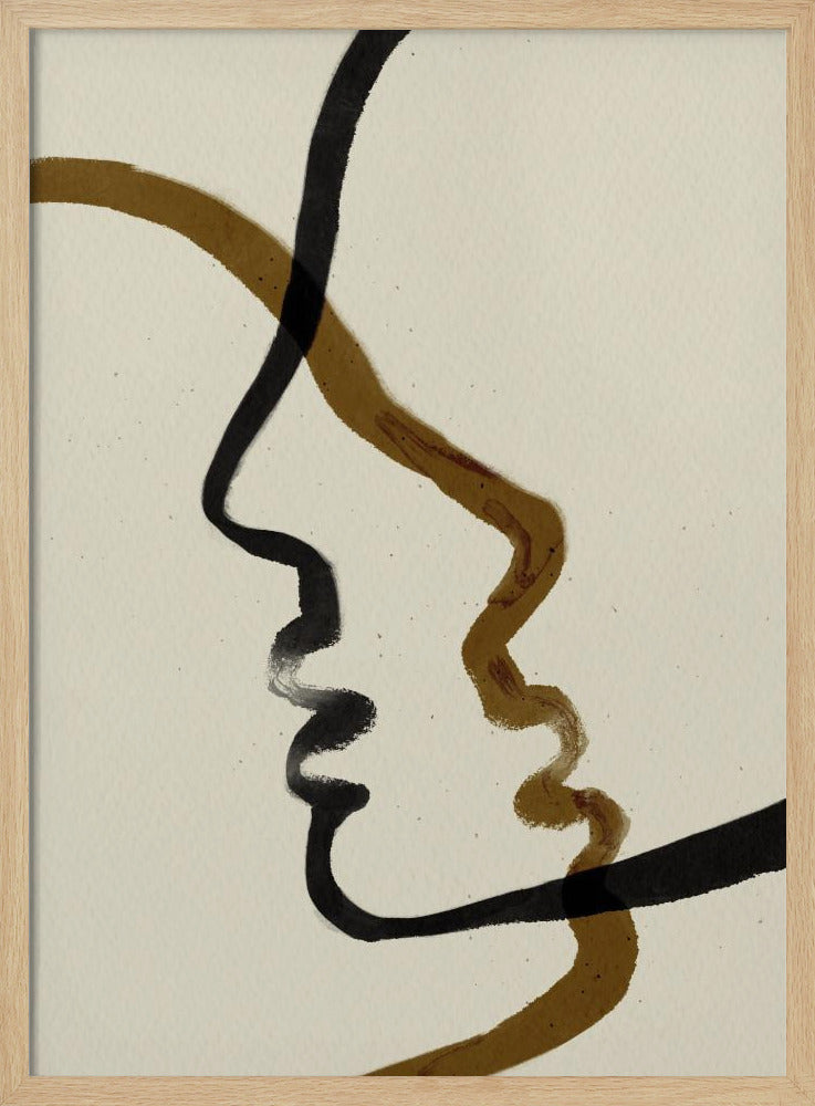 Verflochtene Profile | Poster