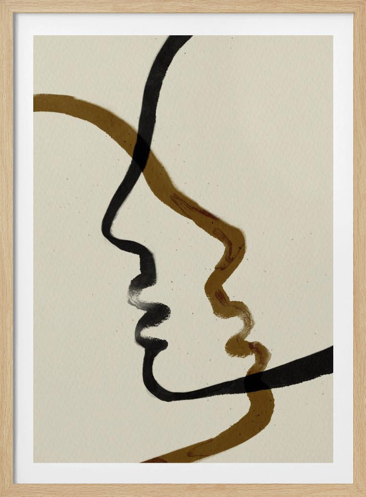 Verflochtene Profile | Poster