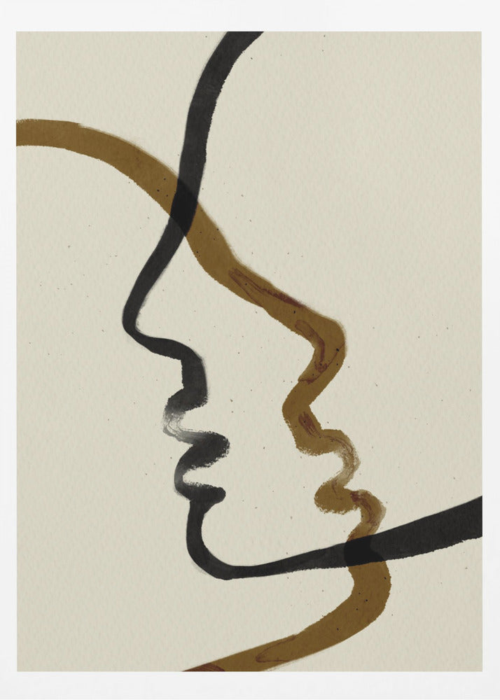 Verflochtene Profile | Poster