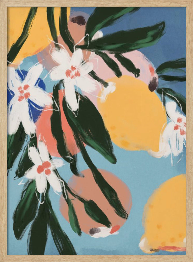 Citronblomsbris | Poster