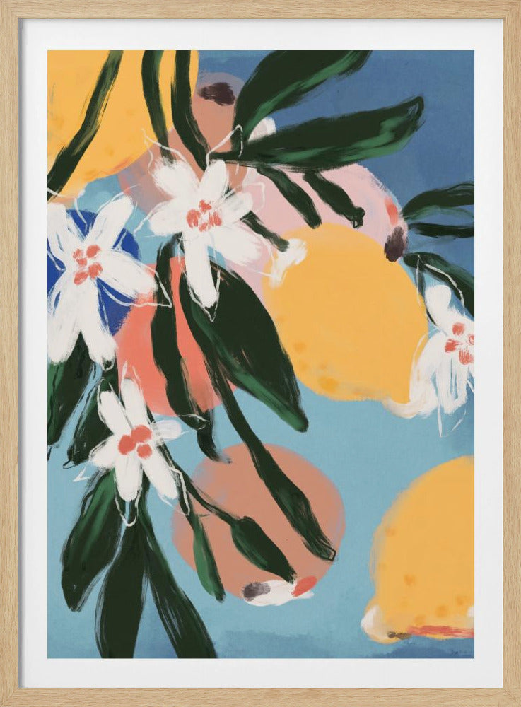 Citronblomsbris | Poster