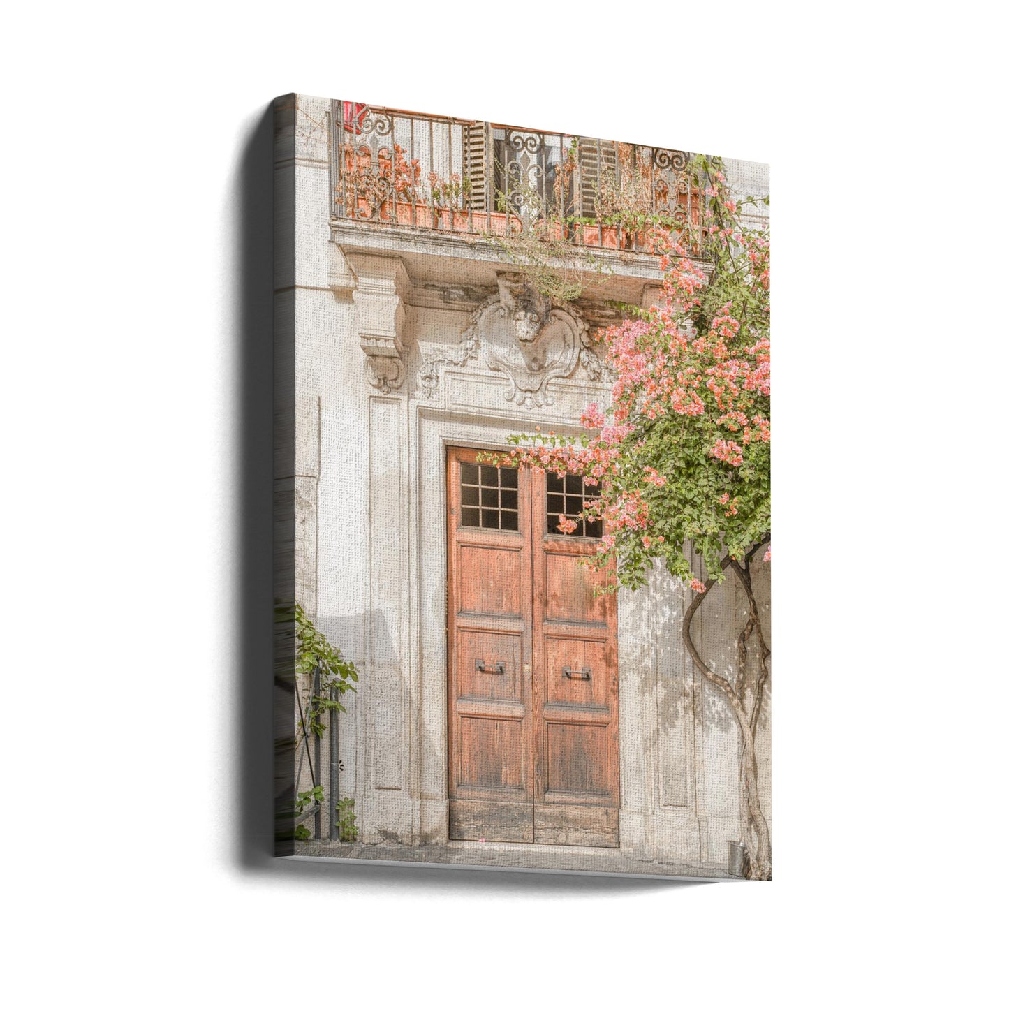 Floraler Eintrag | Leinwand