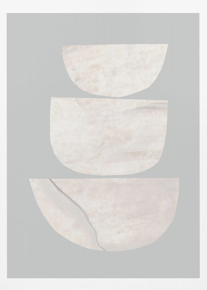 Texturerade organiska former | Poster