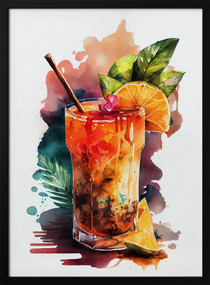 Drycker med cocktail | Poster