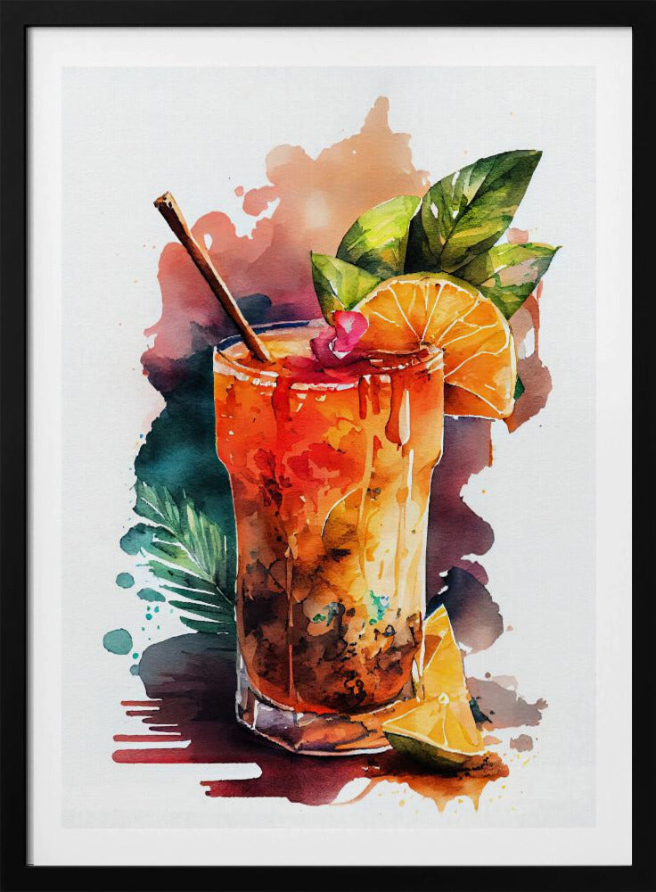 Drycker med cocktail | Poster