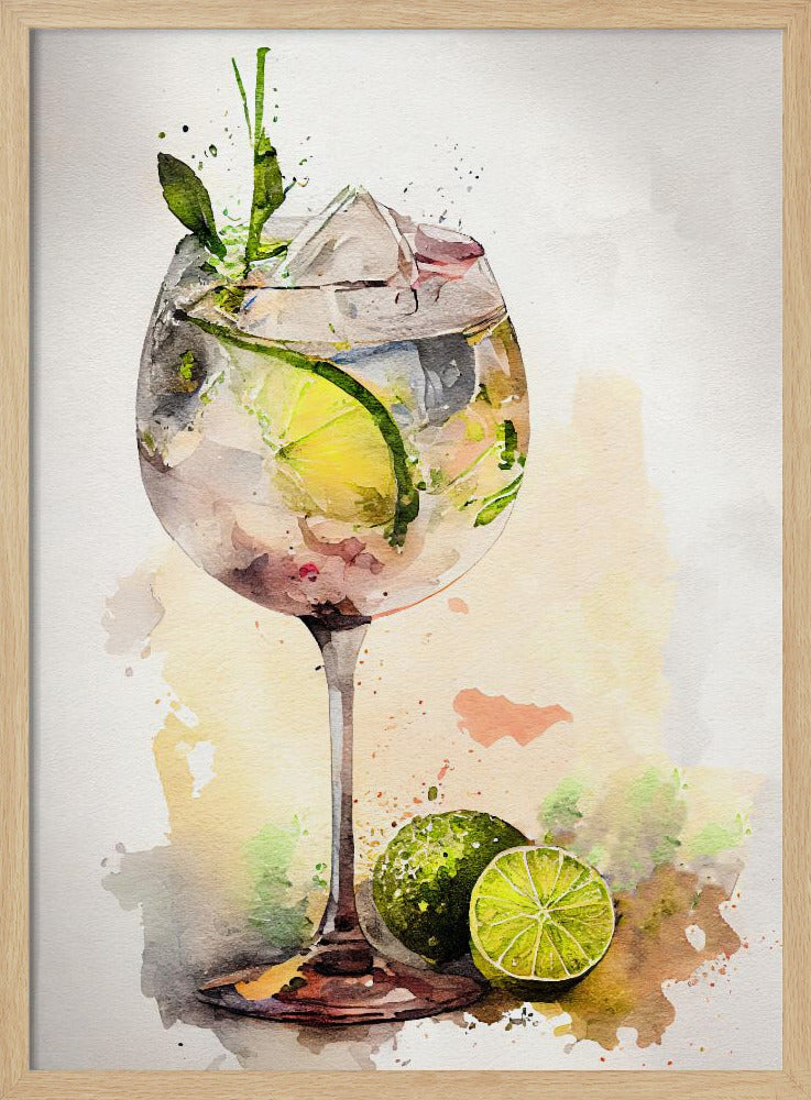 Drycker med cocktail | Poster