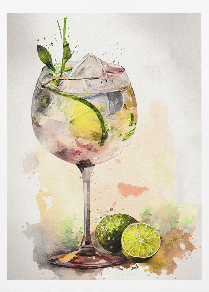Drycker med cocktail | Poster