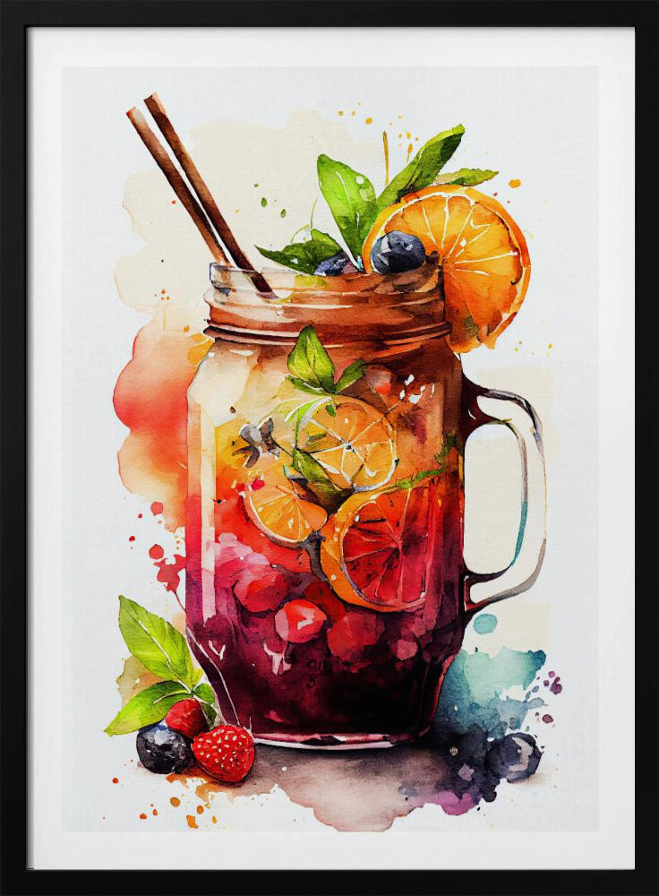 Drycker med cocktail | Poster