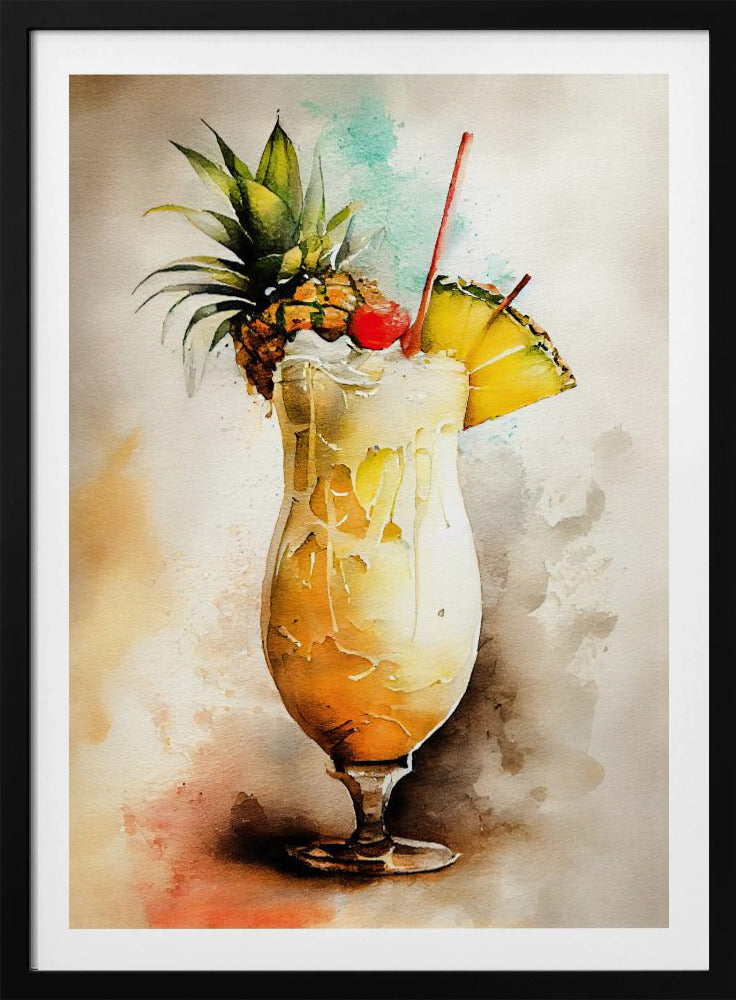 Drycker med cocktail | Poster