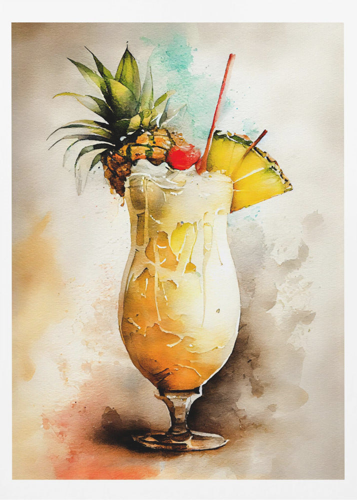 Drycker med cocktail | Poster