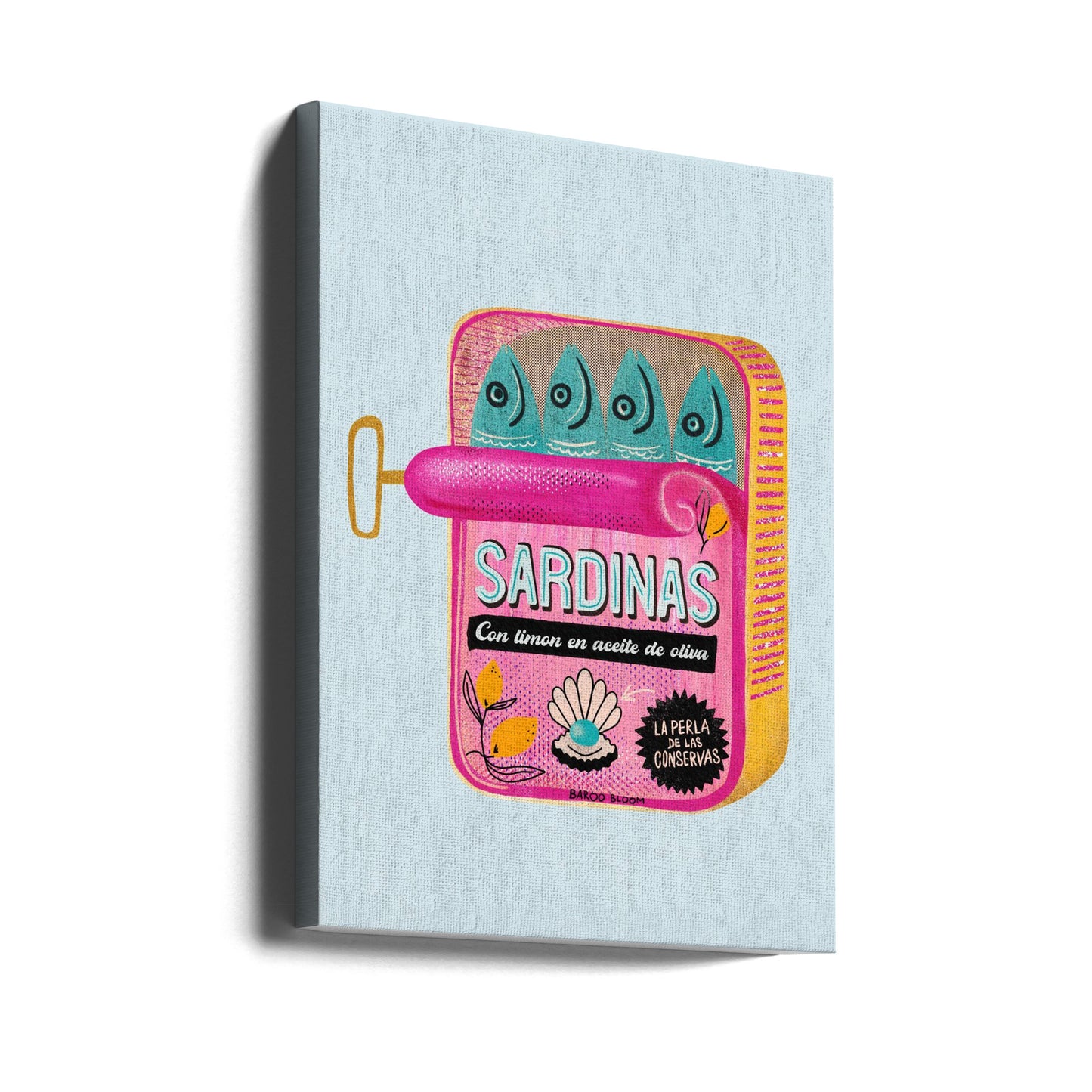 Sardiner i plåtburk | Canvas