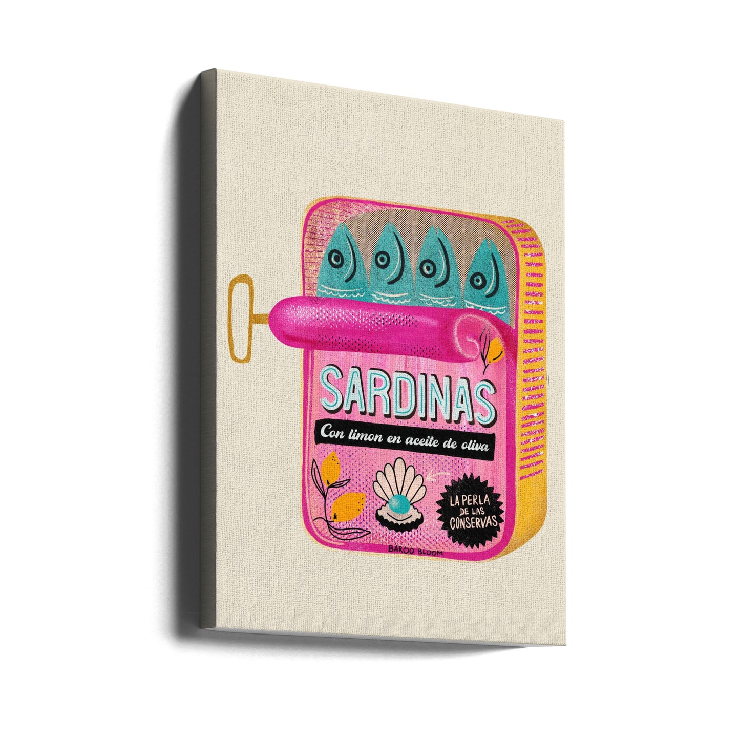 Sardiner i plåtburk | Canvas