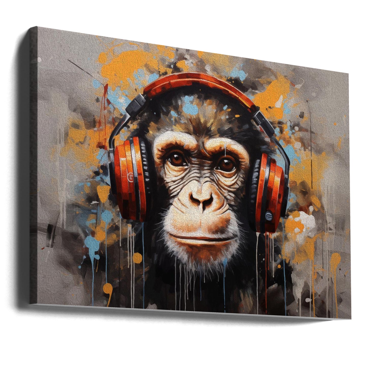 DJ Monkey | Canvastavla