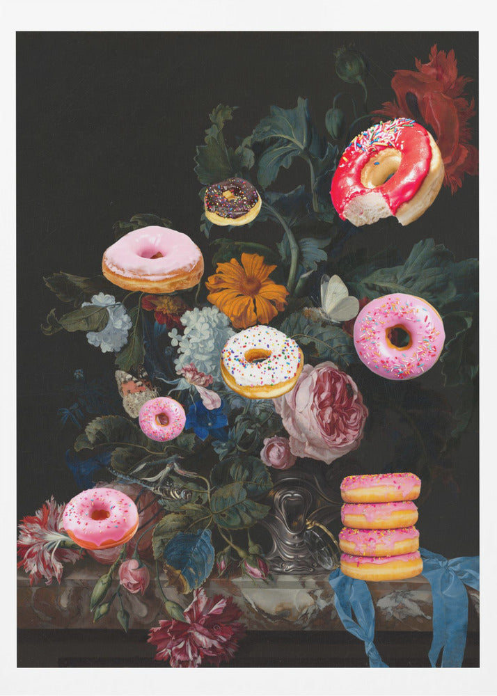 Bukett med munkar | Poster