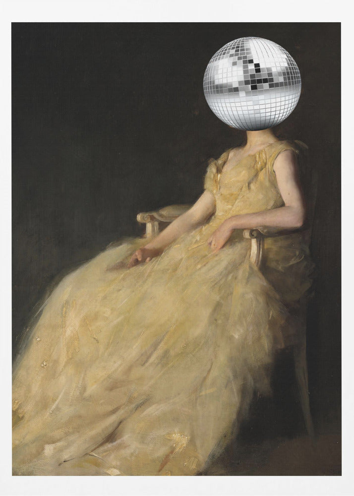 Disco Head Vintage Collage | Posters