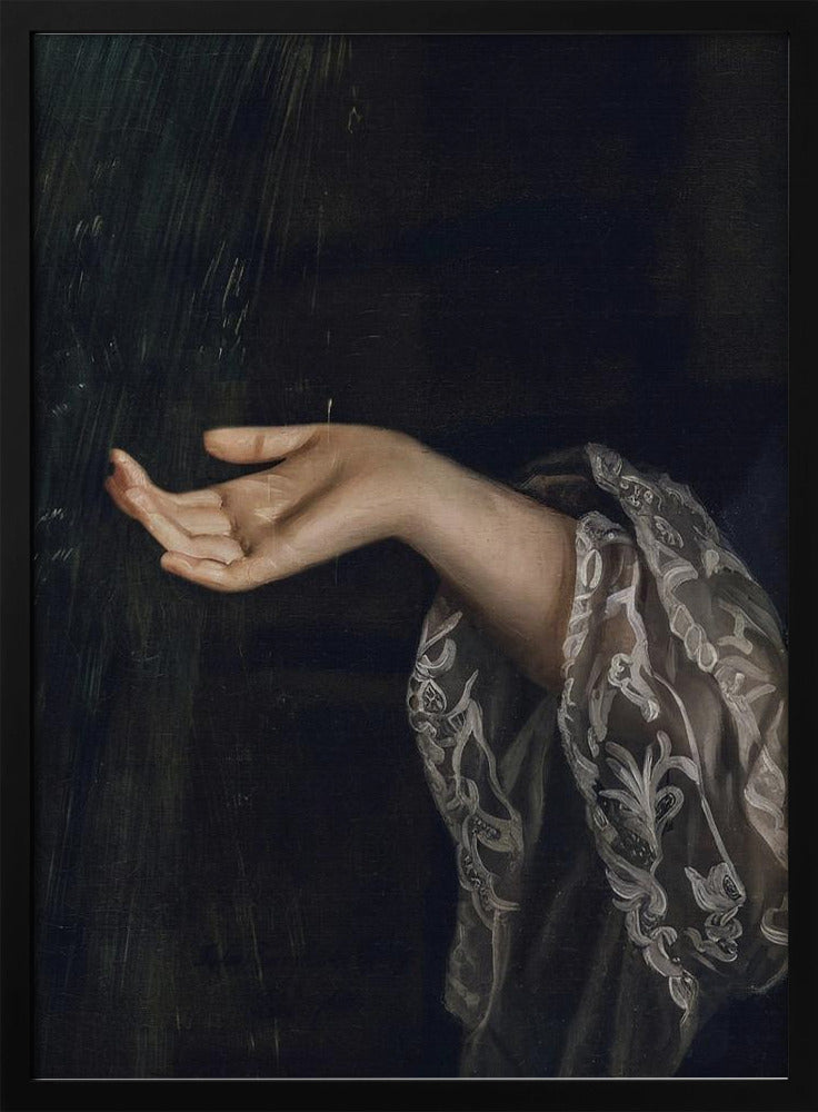 Detail Of Woman / Oil Painting | Poster