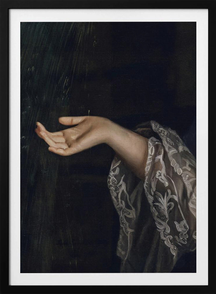 Detail Of Woman / Oil Painting | Poster