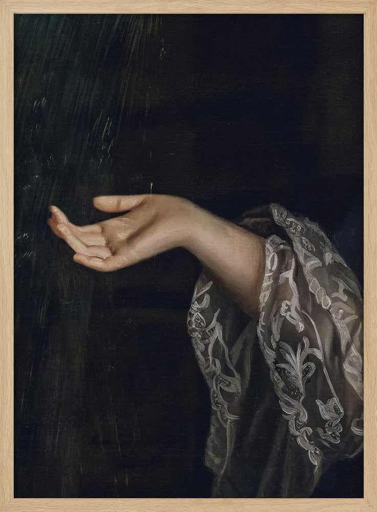 Detail Of Woman / Oil Painting | Poster