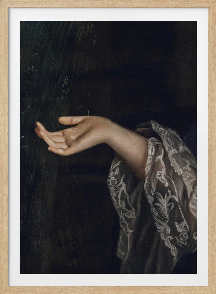 Detail Of Woman / Oil Painting | Poster