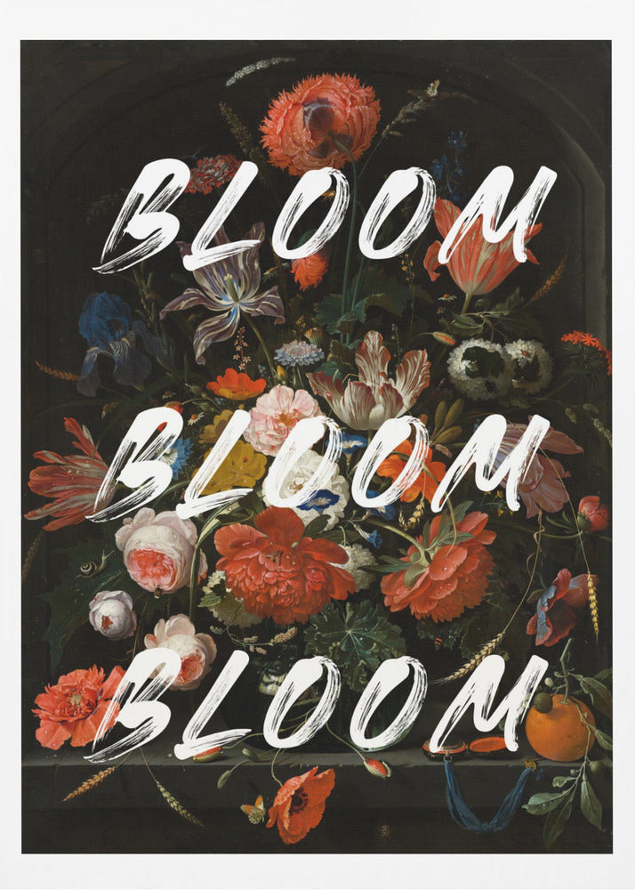 Blommor Vintage Poster
